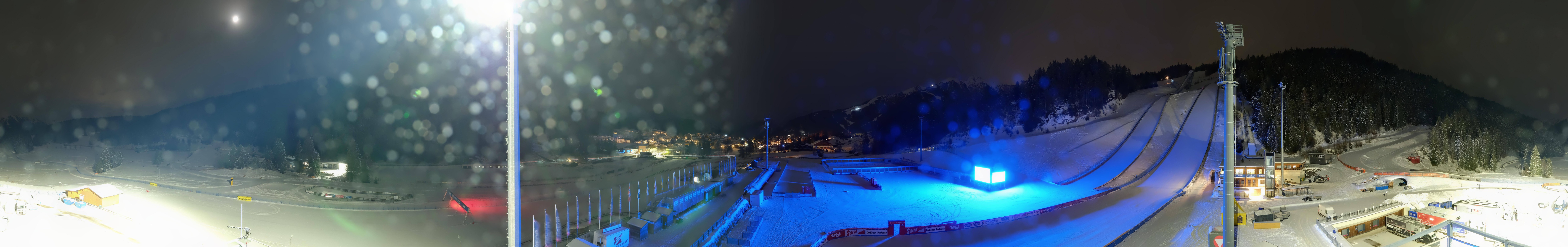 Archiv Foto Webcam Seefeld: Rundblick Casino Arena