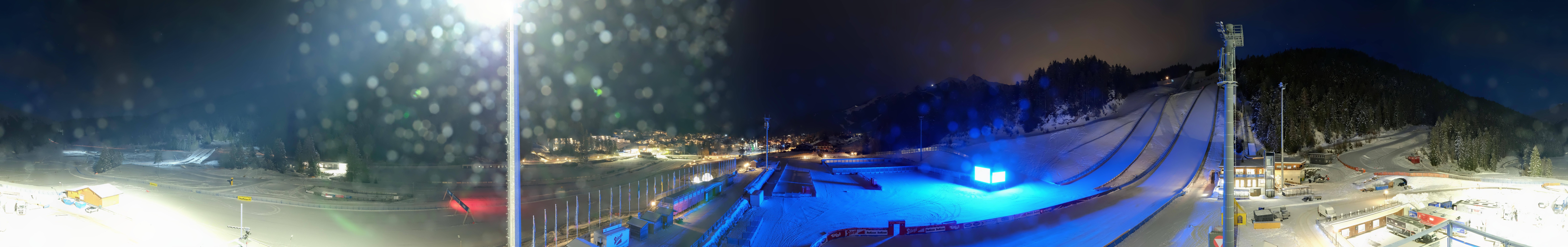 Archiv Foto Webcam Seefeld: Rundblick Casino Arena