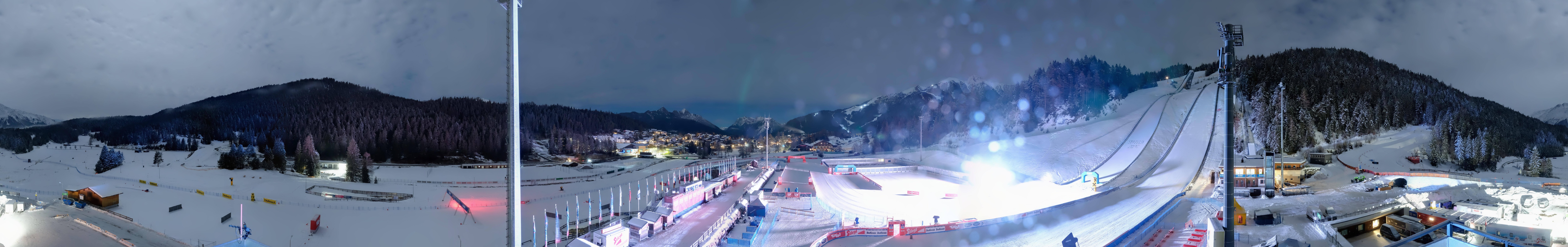 Archived image Webcam Panoramic view Seefeld Casino Arena