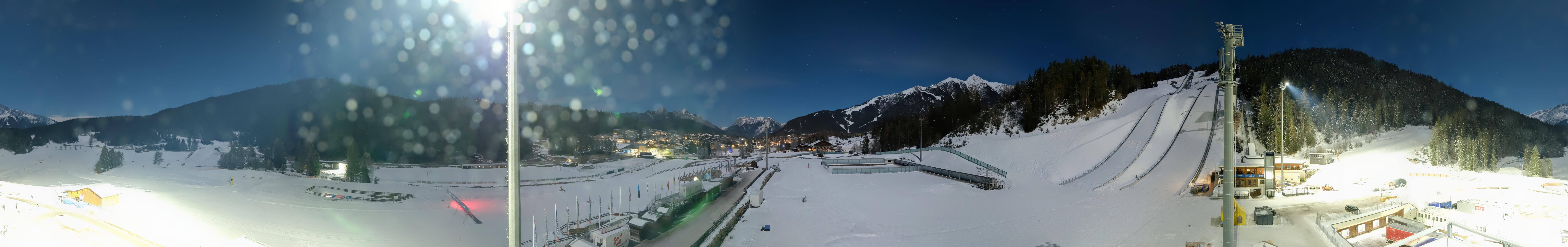 Archiv Foto Webcam Seefeld: Rundblick Casino Arena