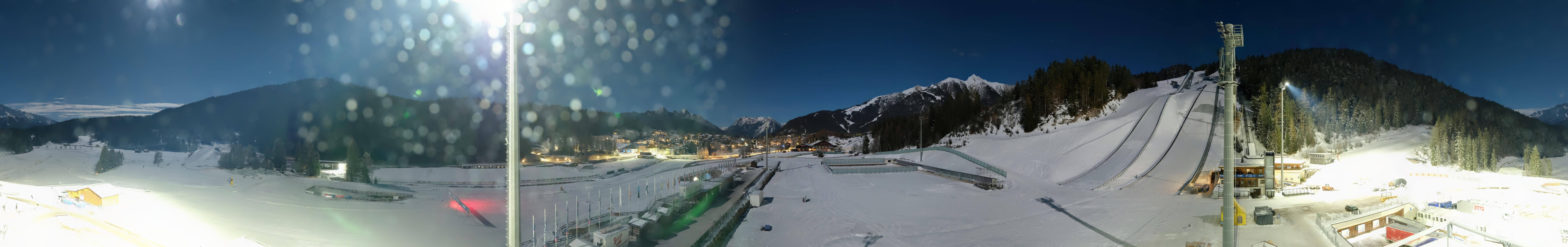 Archiv Foto Webcam Seefeld: Rundblick Casino Arena