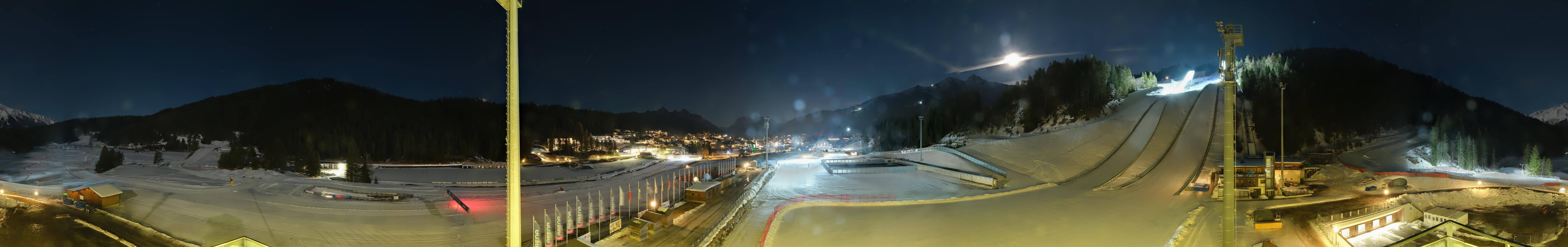 Archiv Foto Webcam Seefeld: Rundblick Casino Arena