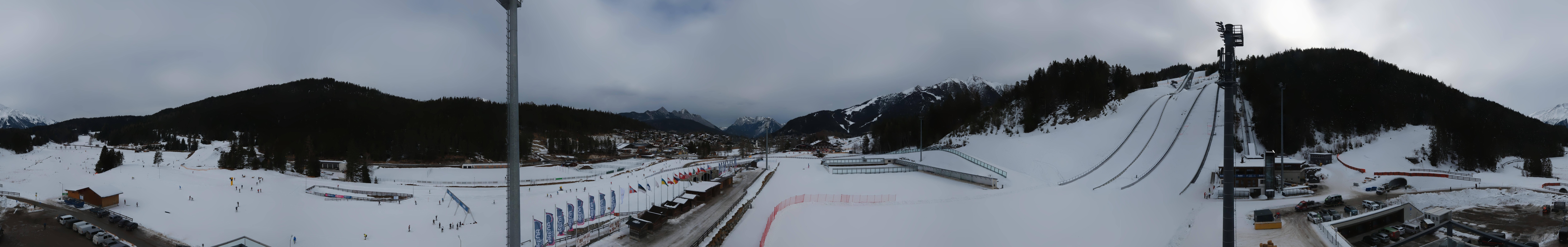 Archived image Webcam Panoramic view Seefeld Casino Arena