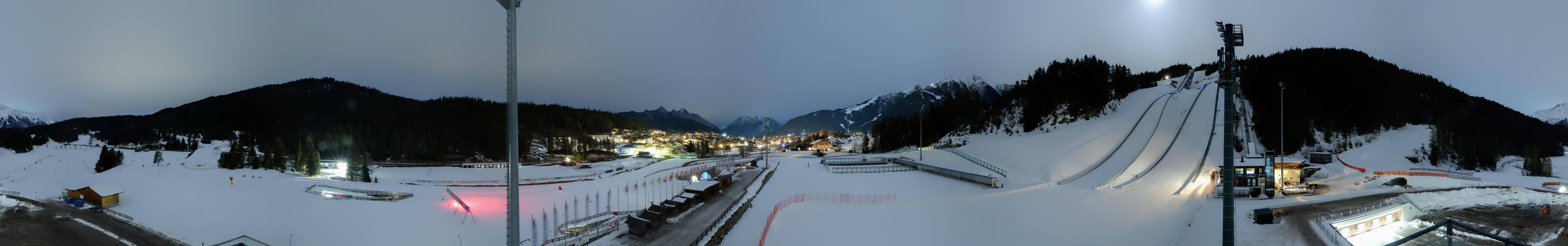 Archived image Webcam Panoramic view Seefeld Casino Arena