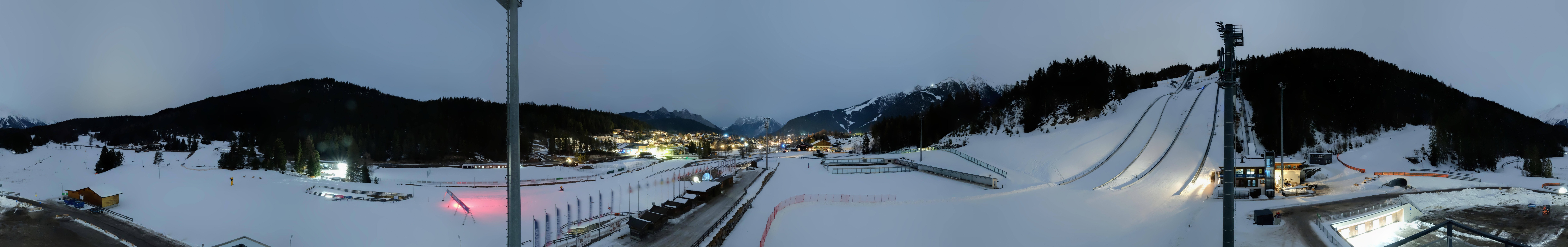 Archived image Webcam Panoramic view Seefeld Casino Arena