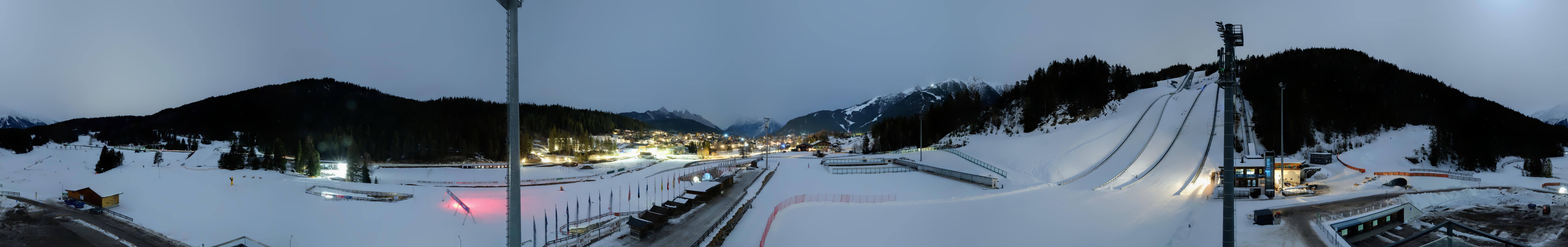 Archived image Webcam Panoramic view Seefeld Casino Arena