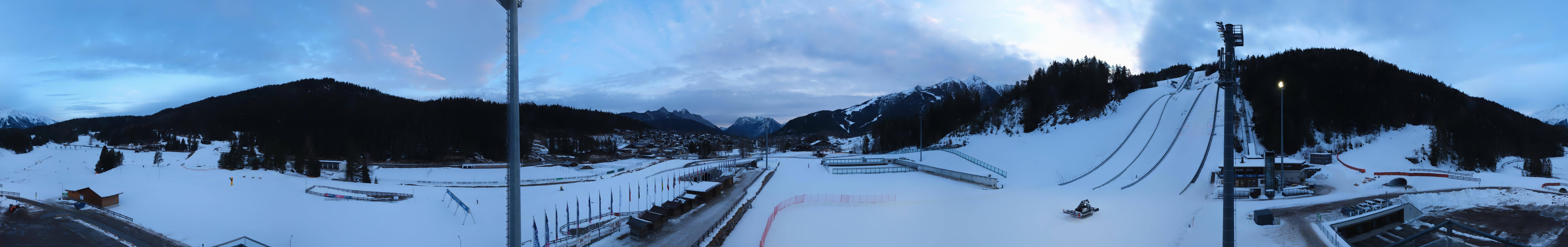 Archived image Webcam Panoramic view Seefeld Casino Arena