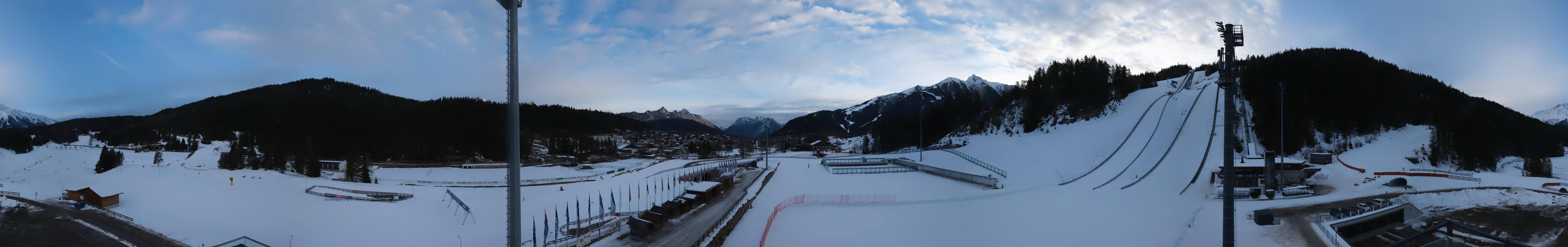 Archived image Webcam Panoramic view Seefeld Casino Arena