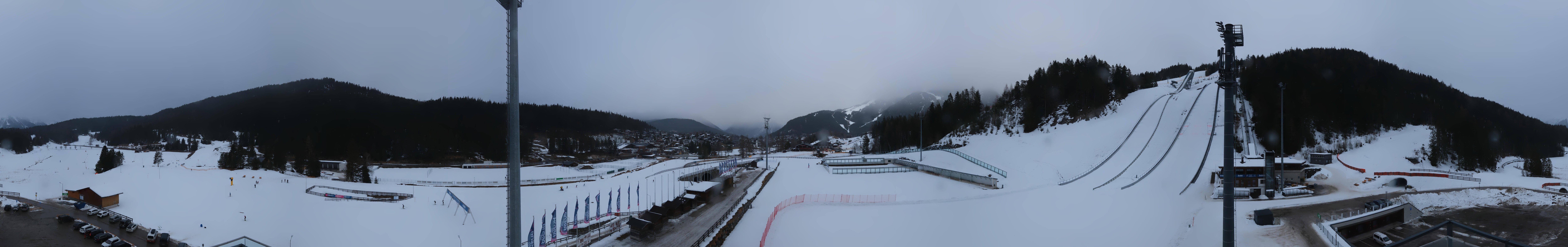 Archiv Foto Webcam Seefeld: Rundblick Casino Arena