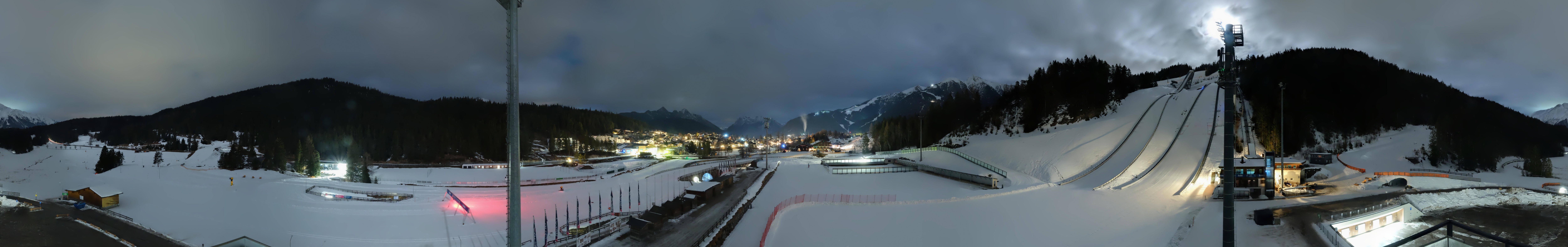 Archiv Foto Webcam Seefeld: Rundblick Casino Arena