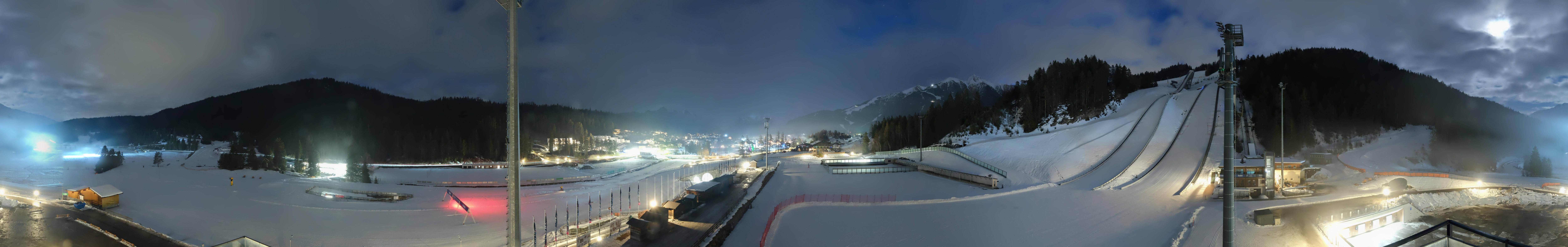 Archiv Foto Webcam Seefeld: Rundblick Casino Arena