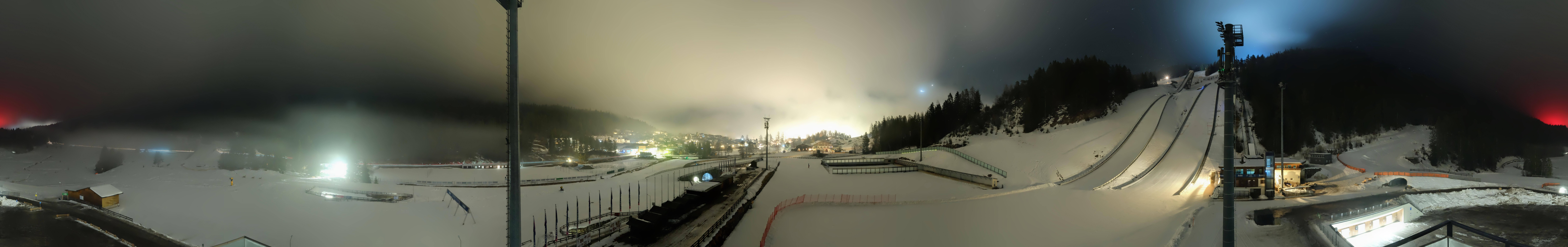 Archiv Foto Webcam Seefeld: Rundblick Casino Arena
