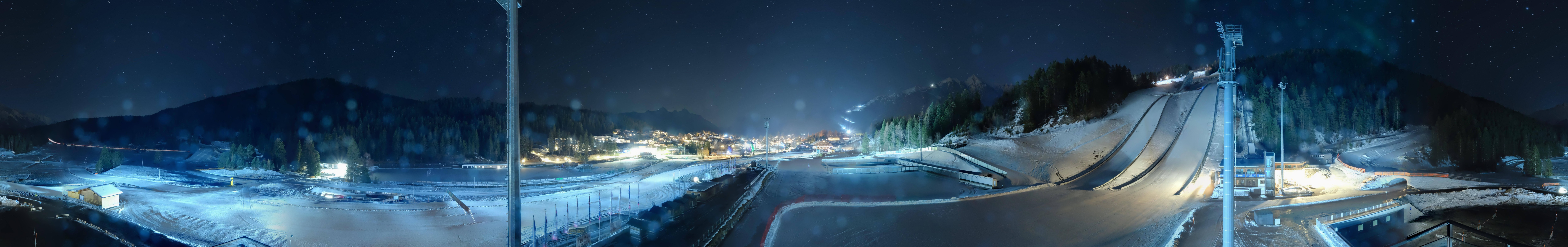 Archiv Foto Webcam Seefeld: Rundblick Casino Arena