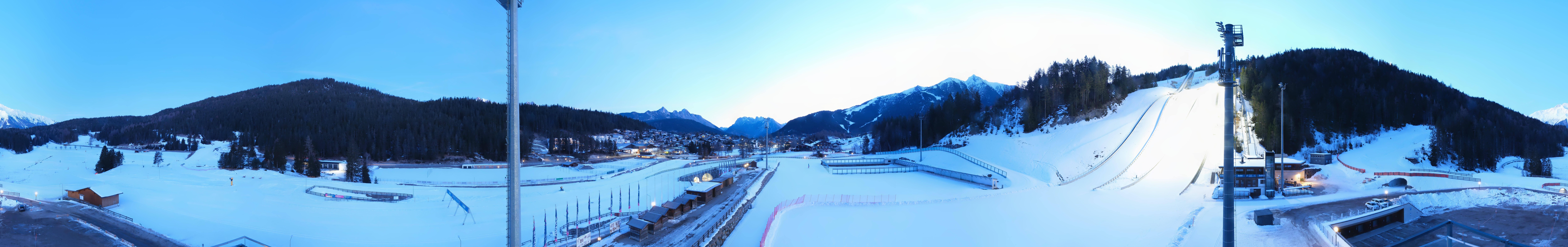 Archived image Webcam Panoramic view Seefeld Casino Arena