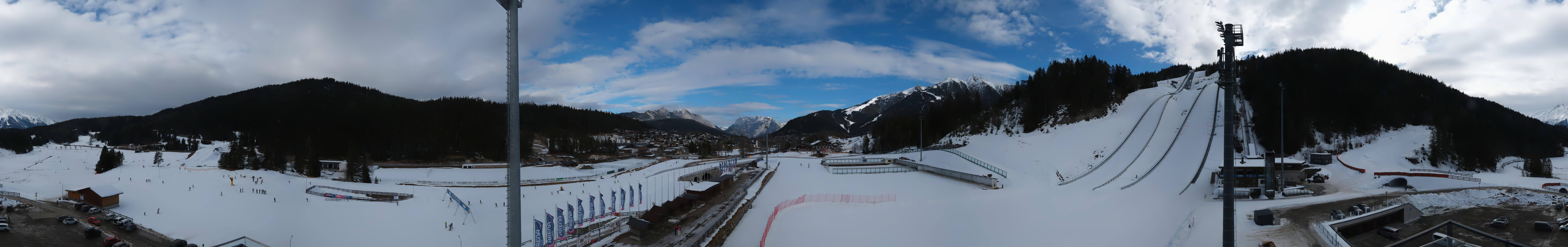 Archived image Webcam Panoramic view Seefeld Casino Arena