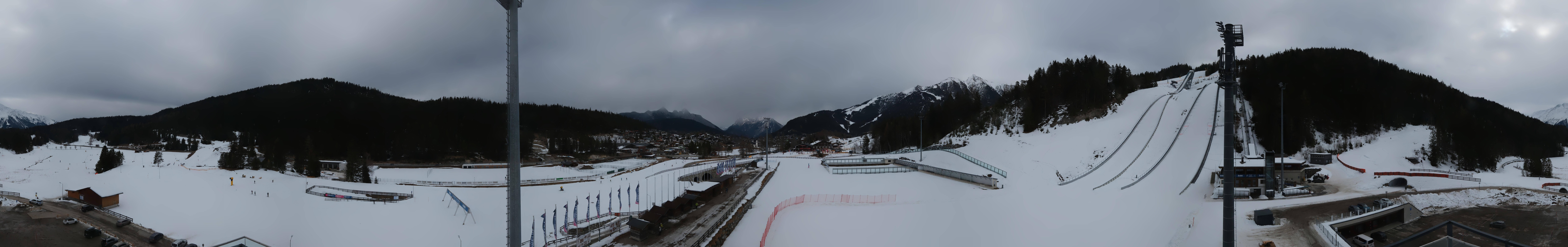 Archived image Webcam Panoramic view Seefeld Casino Arena