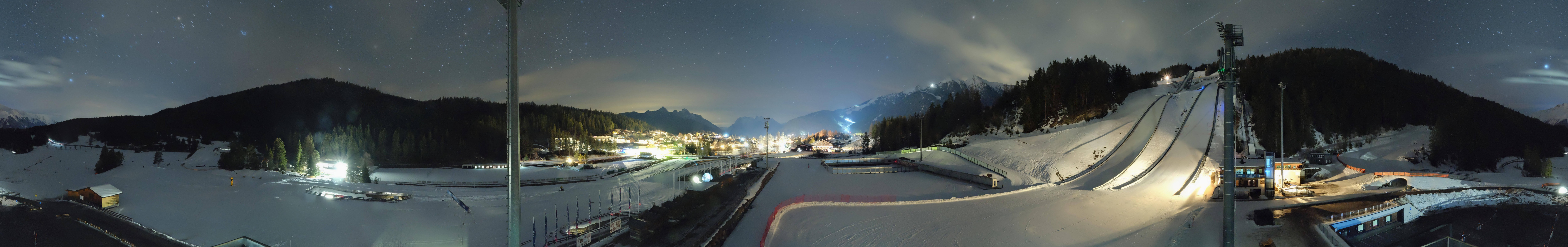 Archiv Foto Webcam Seefeld: Rundblick Casino Arena
