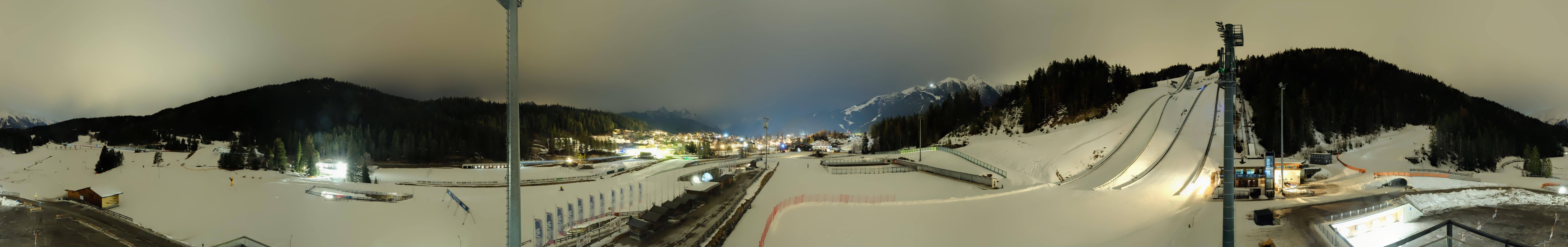 Archiv Foto Webcam Seefeld: Rundblick Casino Arena