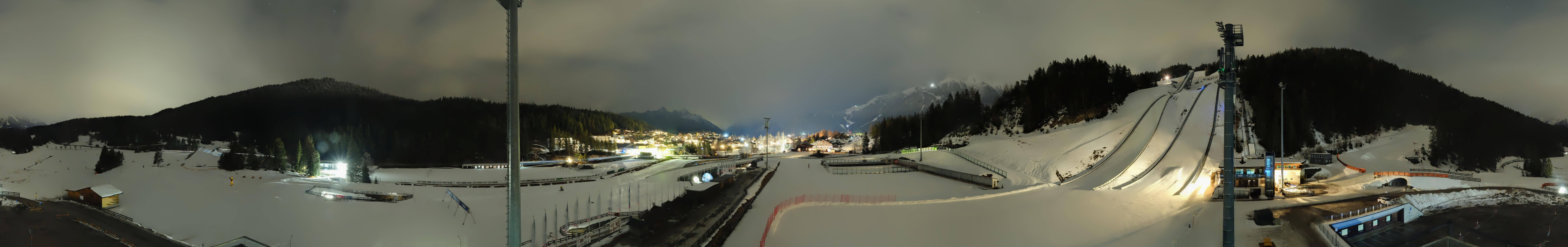 Archiv Foto Webcam Seefeld: Rundblick Casino Arena