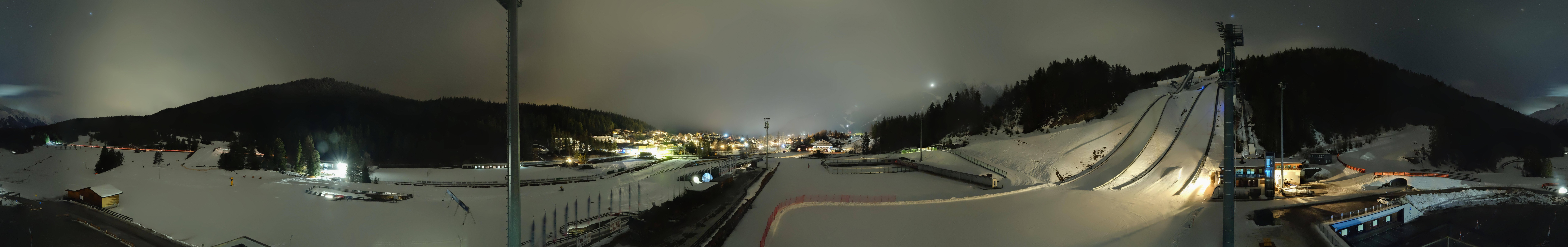 Archiv Foto Webcam Seefeld: Rundblick Casino Arena