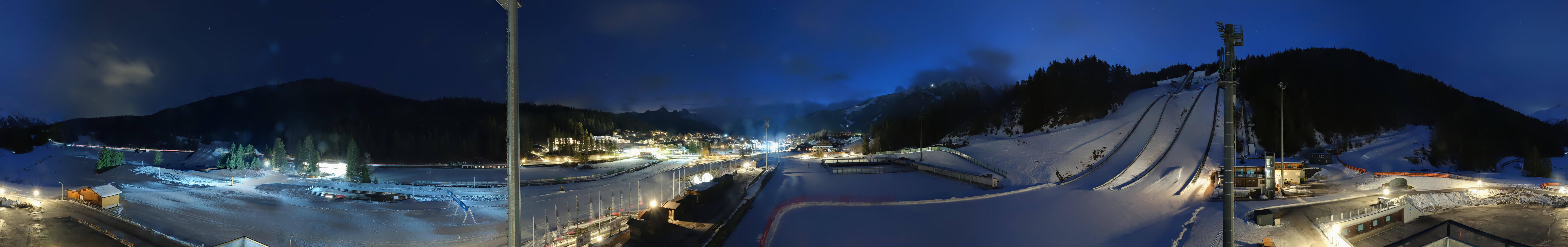 Archiv Foto Webcam Seefeld: Rundblick Casino Arena