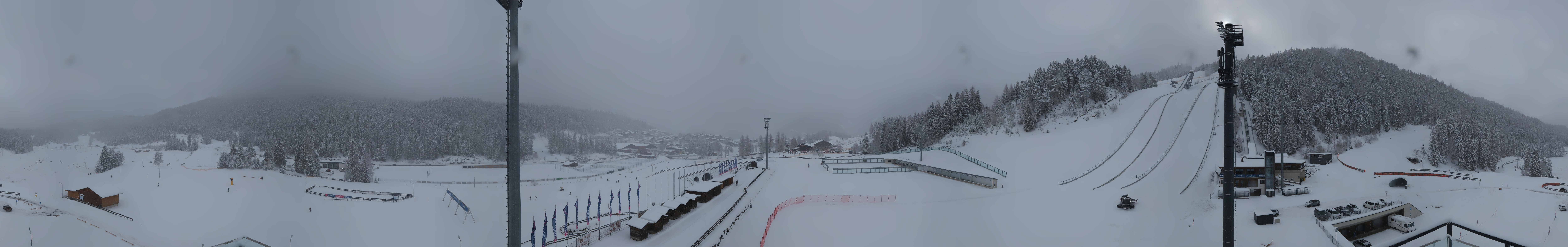 Archiv Foto Webcam Seefeld: Rundblick Casino Arena