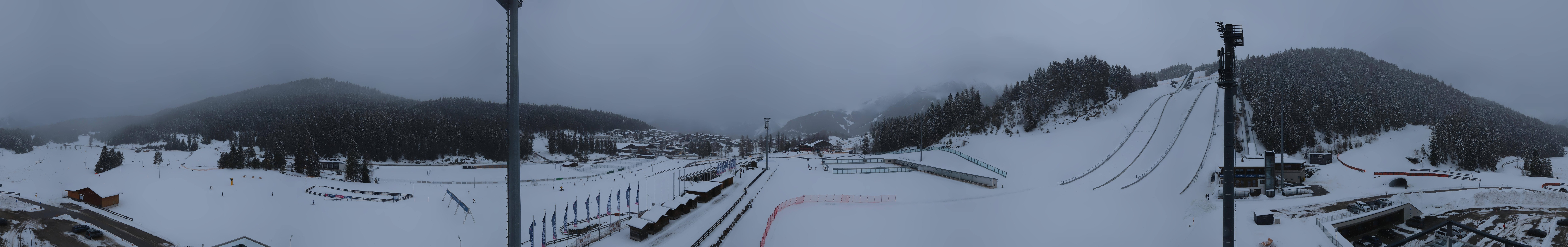 Archiv Foto Webcam Seefeld: Rundblick Casino Arena
