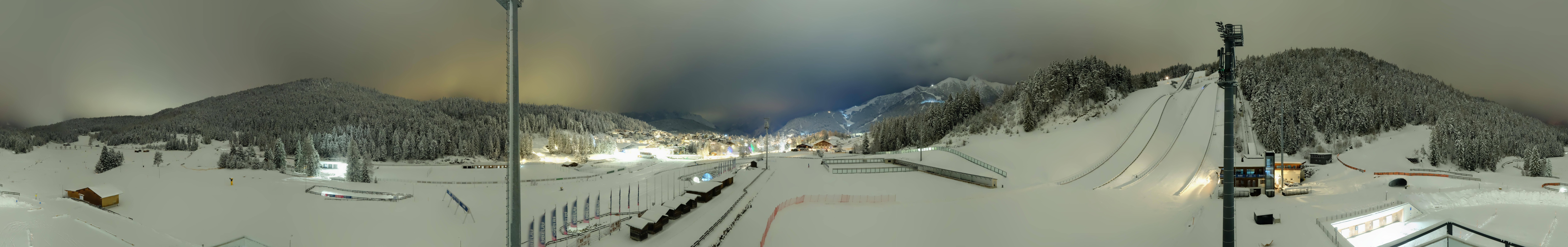 Archived image Webcam Panoramic view Seefeld Casino Arena