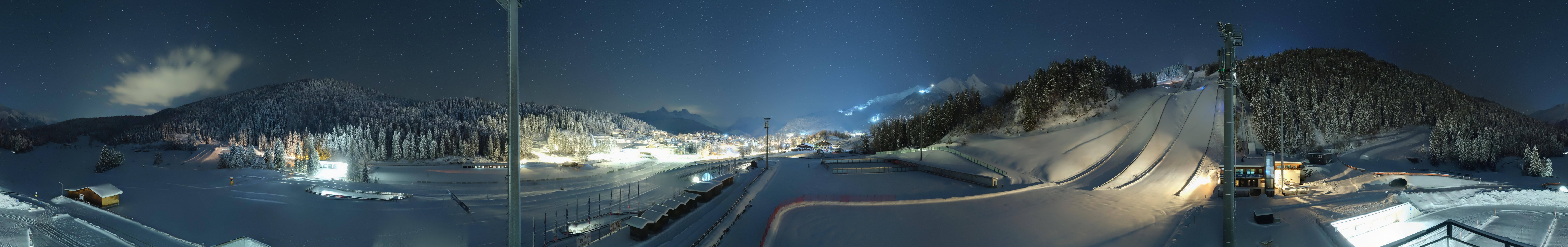 Archiv Foto Webcam Seefeld: Rundblick Casino Arena