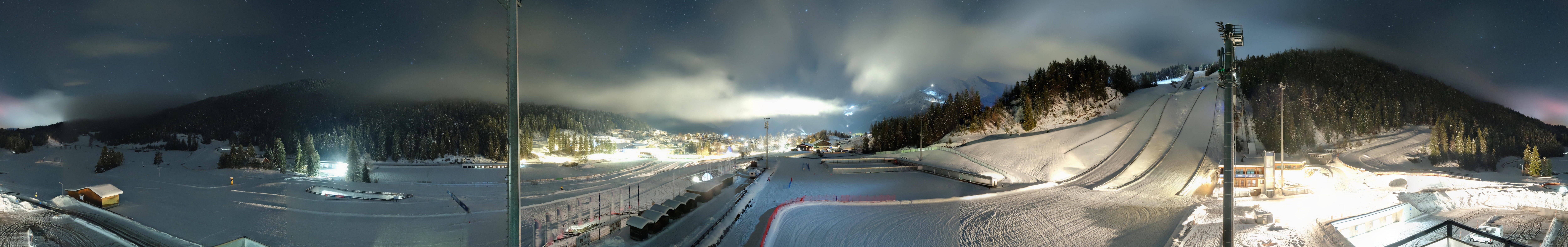 Archived image Webcam Panoramic view Seefeld Casino Arena