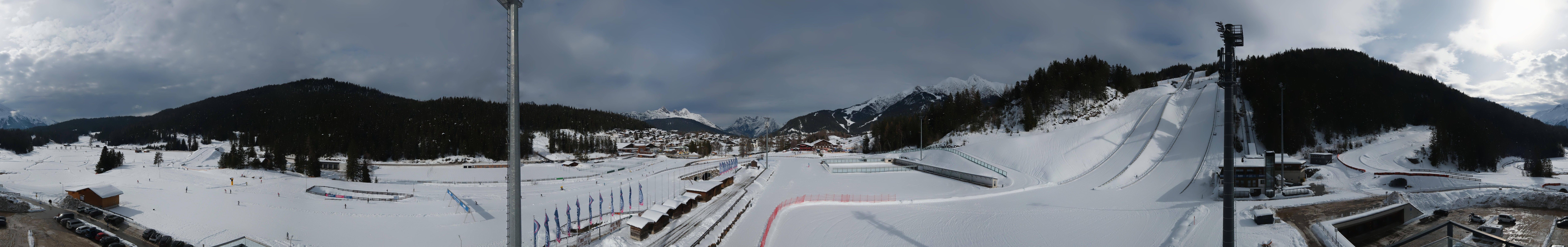 Archived image Webcam Panoramic view Seefeld Casino Arena