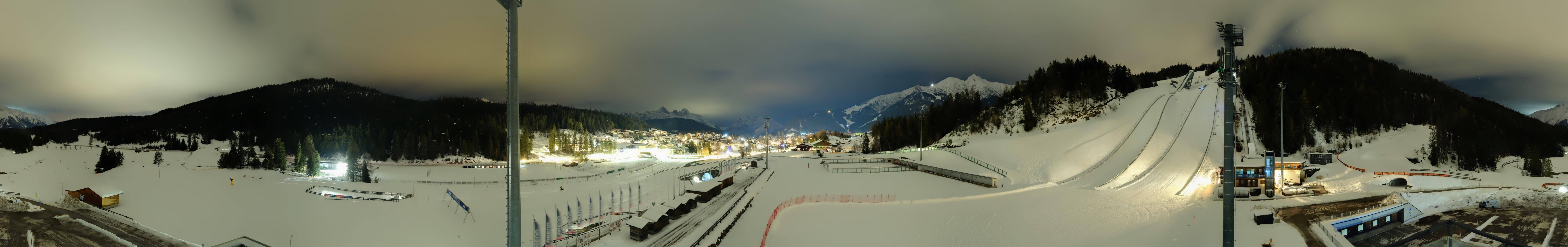 Archived image Webcam Panoramic view Seefeld Casino Arena