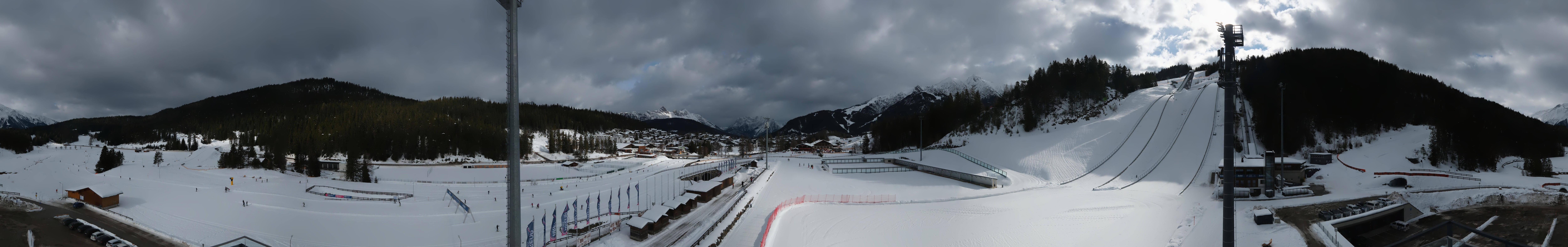 Archived image Webcam Panoramic view Seefeld Casino Arena