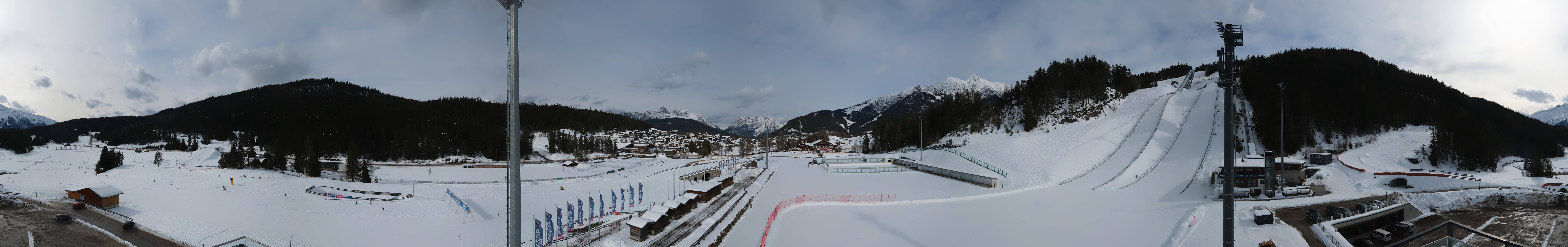 Archived image Webcam Panoramic view Seefeld Casino Arena