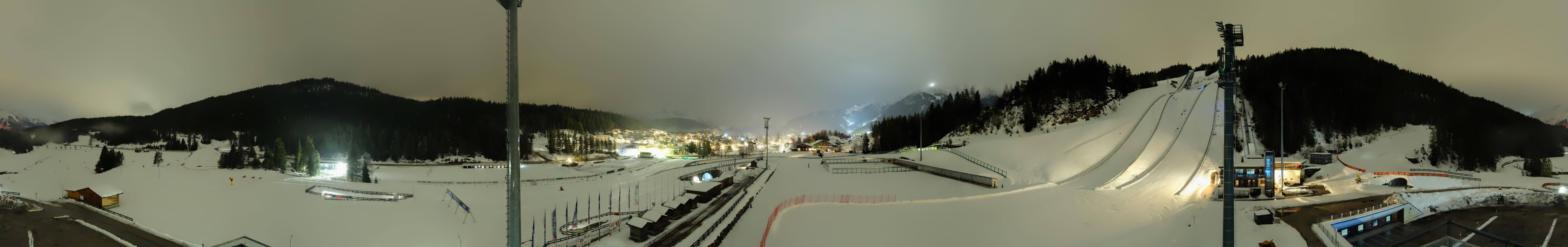 Archiv Foto Webcam Seefeld: Rundblick Casino Arena