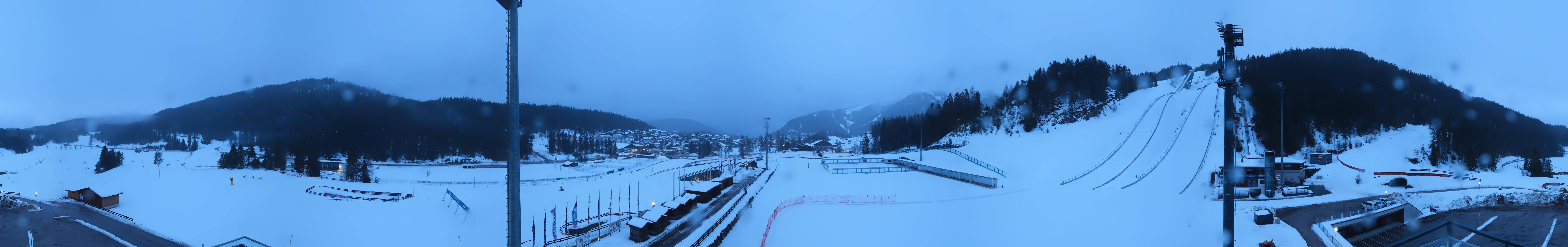 Archiv Foto Webcam Seefeld: Rundblick Casino Arena