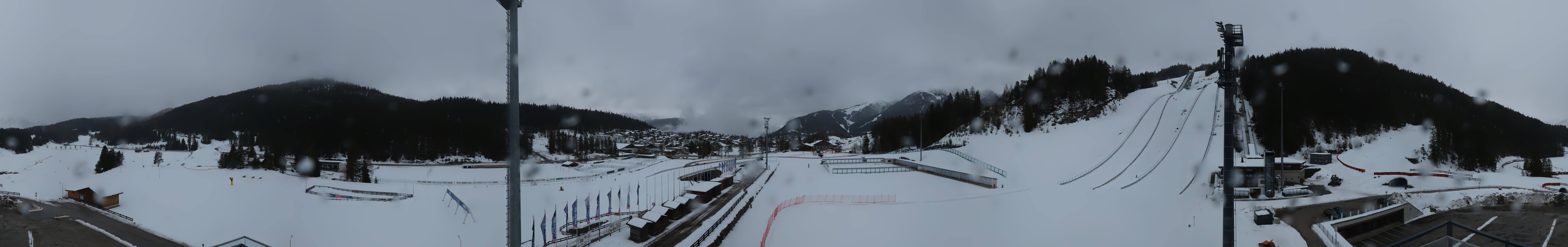 Archiv Foto Webcam Seefeld: Rundblick Casino Arena