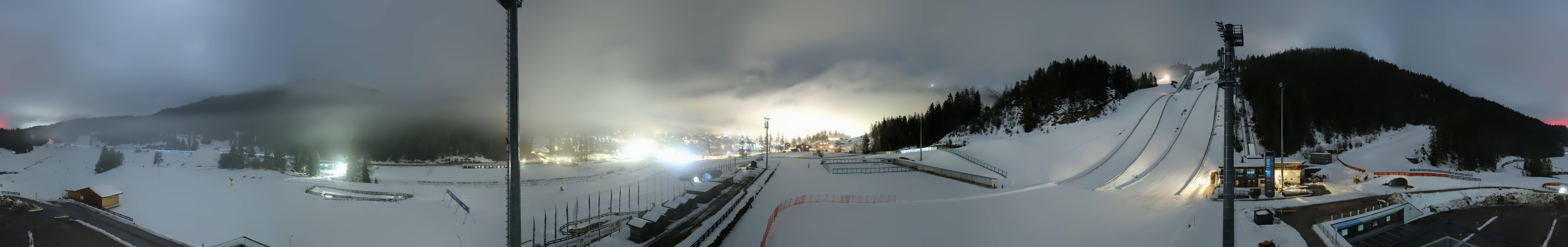 Archiv Foto Webcam Seefeld: Rundblick Casino Arena
