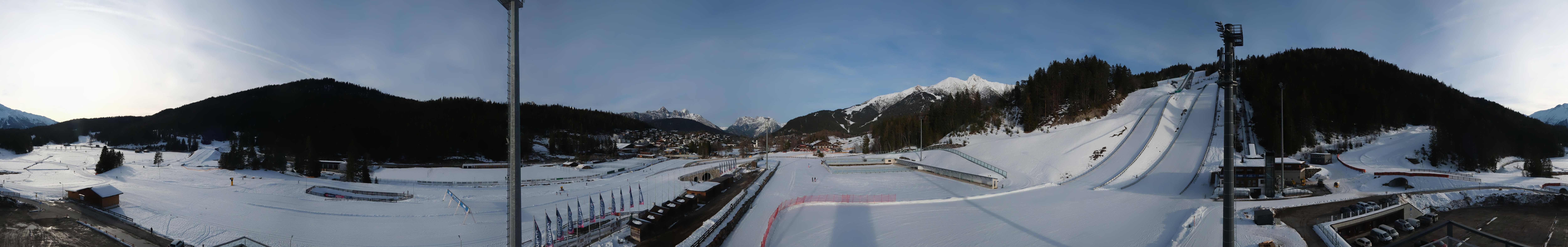 Archived image Webcam Panoramic view Seefeld Casino Arena