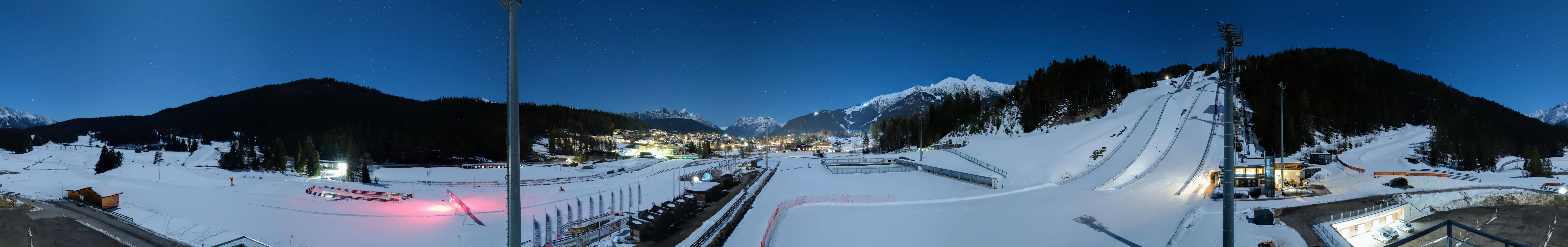 Archived image Webcam Panoramic view Seefeld Casino Arena
