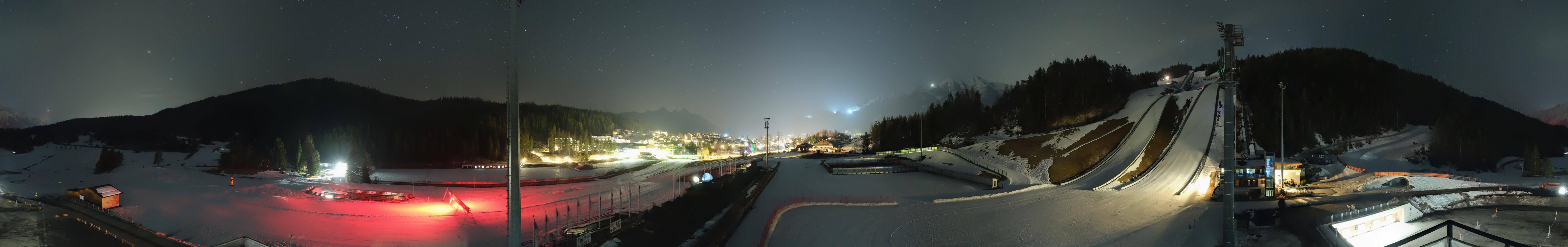 Archiv Foto Webcam Seefeld: Rundblick Casino Arena