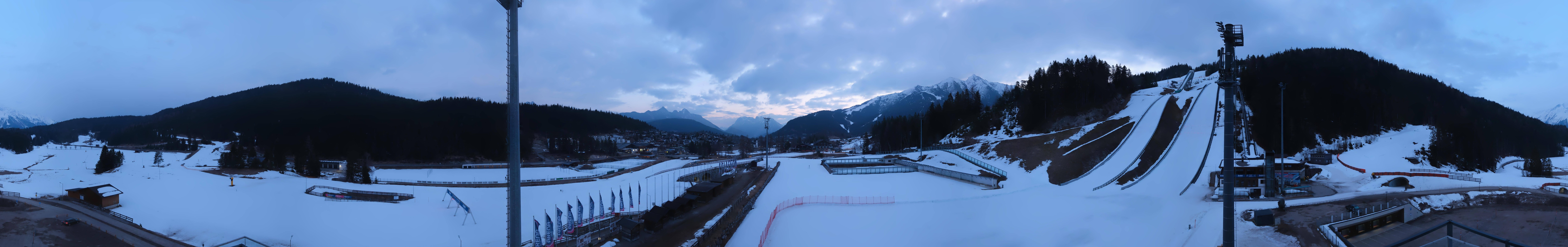 Archived image Webcam Panoramic view Seefeld Casino Arena