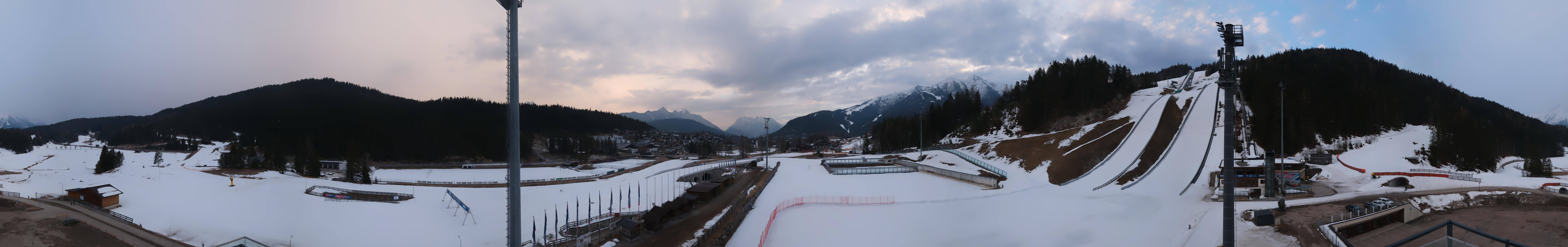 Archived image Webcam Panoramic view Seefeld Casino Arena