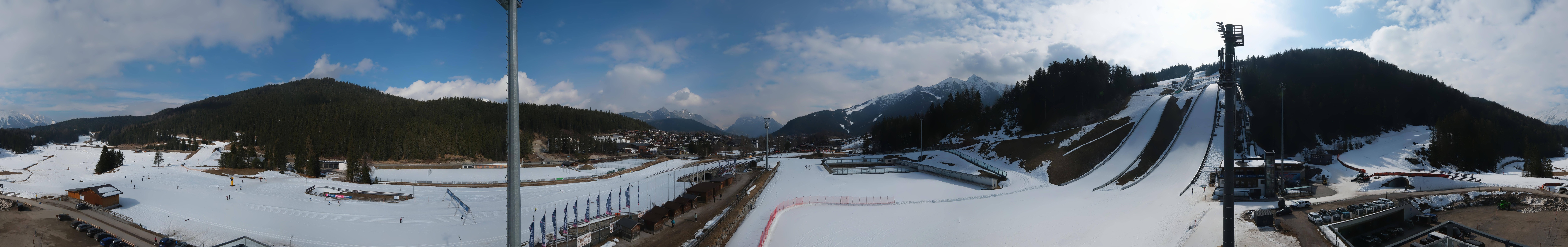 Archived image Webcam Panoramic view Seefeld Casino Arena