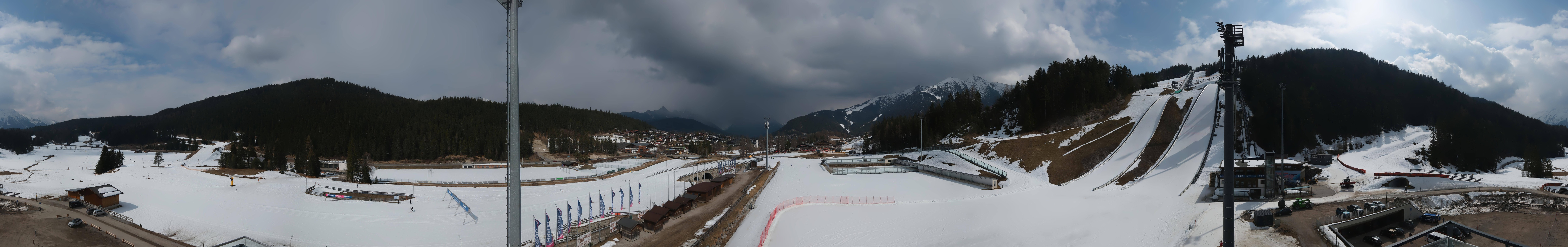 Archived image Webcam Panoramic view Seefeld Casino Arena