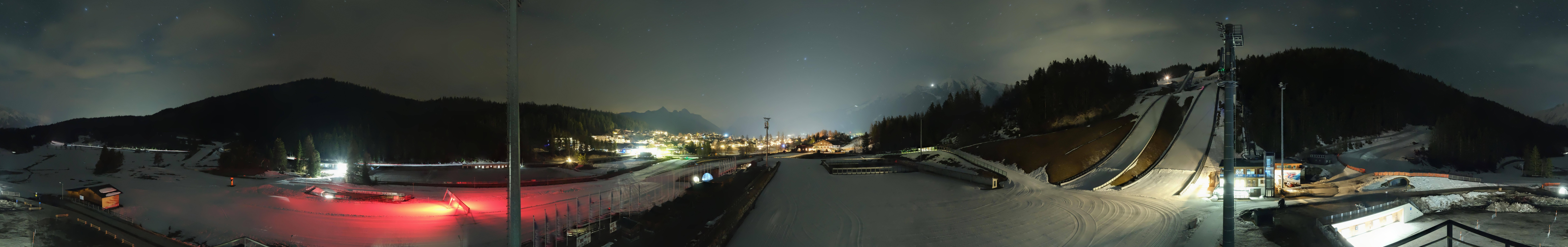 Archiv Foto Webcam Seefeld: Rundblick Casino Arena