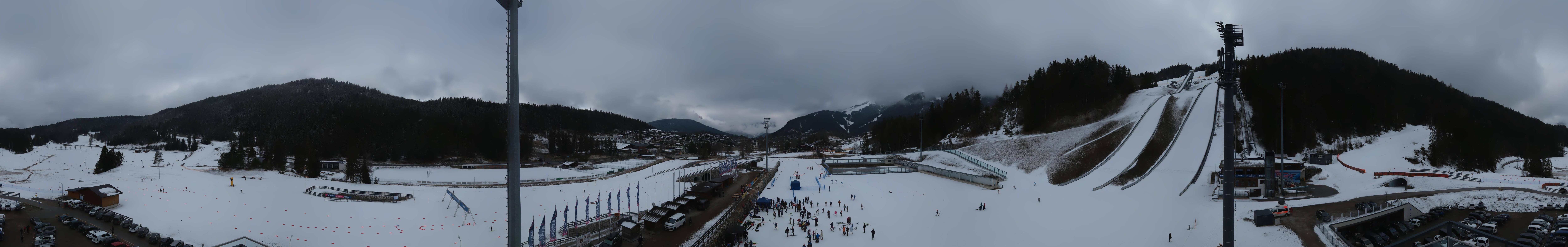 Archiv Foto Webcam Seefeld: Rundblick Casino Arena