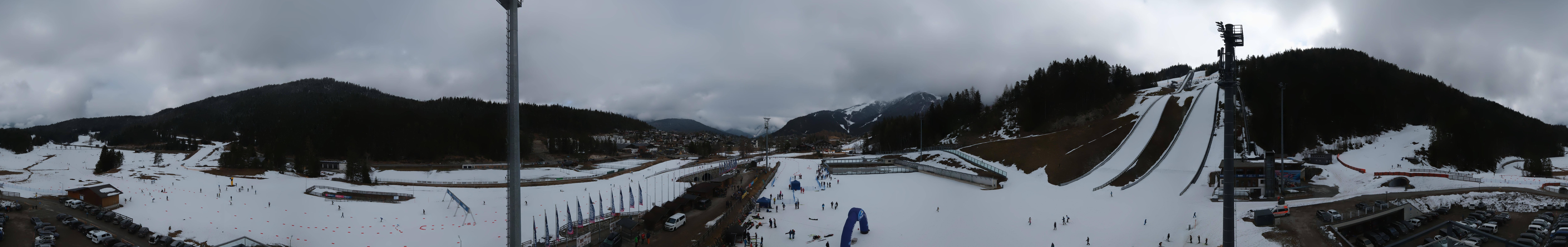 Archiv Foto Webcam Seefeld: Rundblick Casino Arena