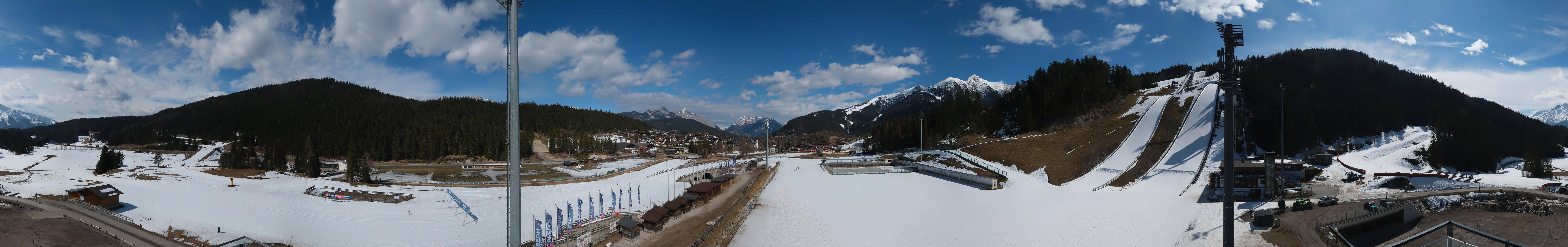 Archived image Webcam Panoramic view Seefeld Casino Arena