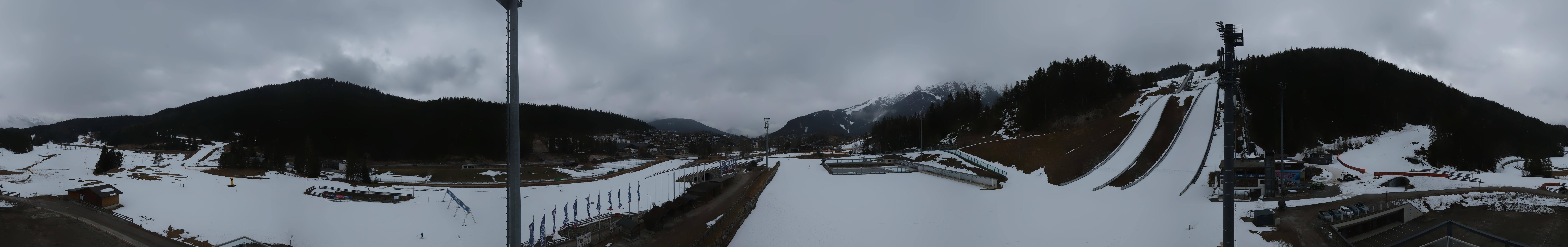 Archiv Foto Webcam Seefeld: Rundblick Casino Arena